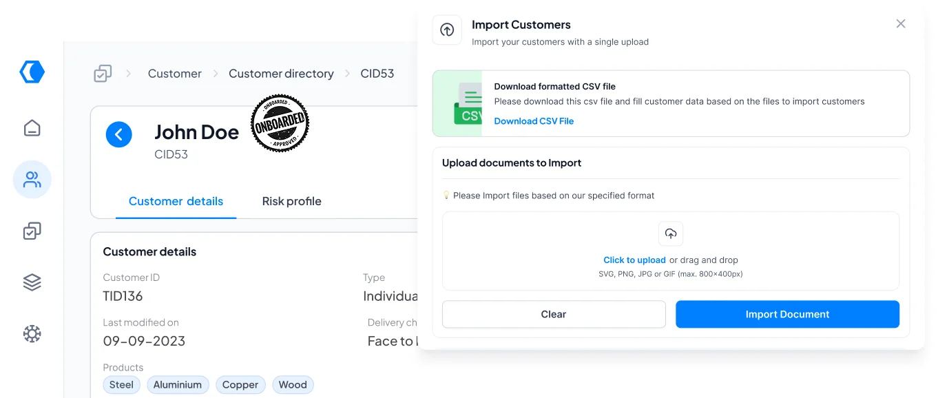 Customer Onboarding image