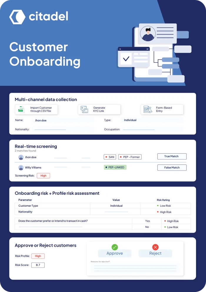 Customer Onboarding