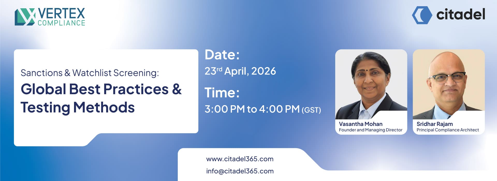 Sanctions & Watchlist Screening